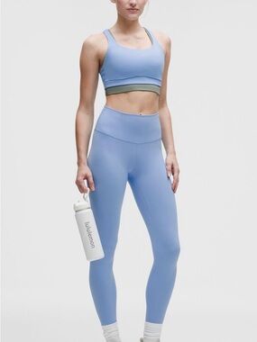 lululemon athletica Wunder Train HR 25” Pants - Sinatra Blue Size 12